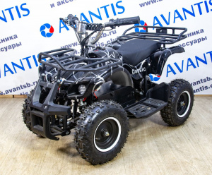 Детский квадроцикл (игрушка) ATV CLASSIC E 800W черный паук
