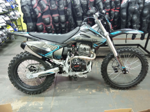 Мотоцикл кроссовый FX MOTO YZ-250 (черно-синий)