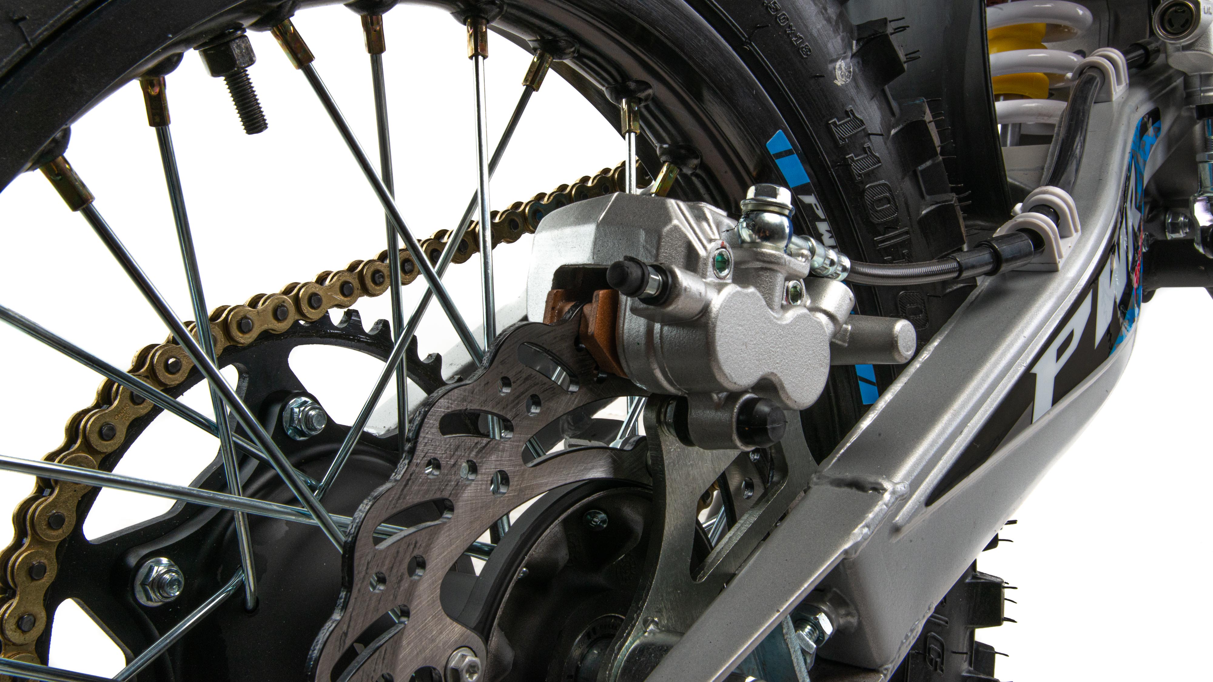 Мотоцикл Кросс PWR FZ250 (172FMM) (4V)  (4-х клапанный) синий