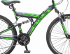 26" Stels Focus V18-sp 18 рама сталь (черн/зелен) V030																																				