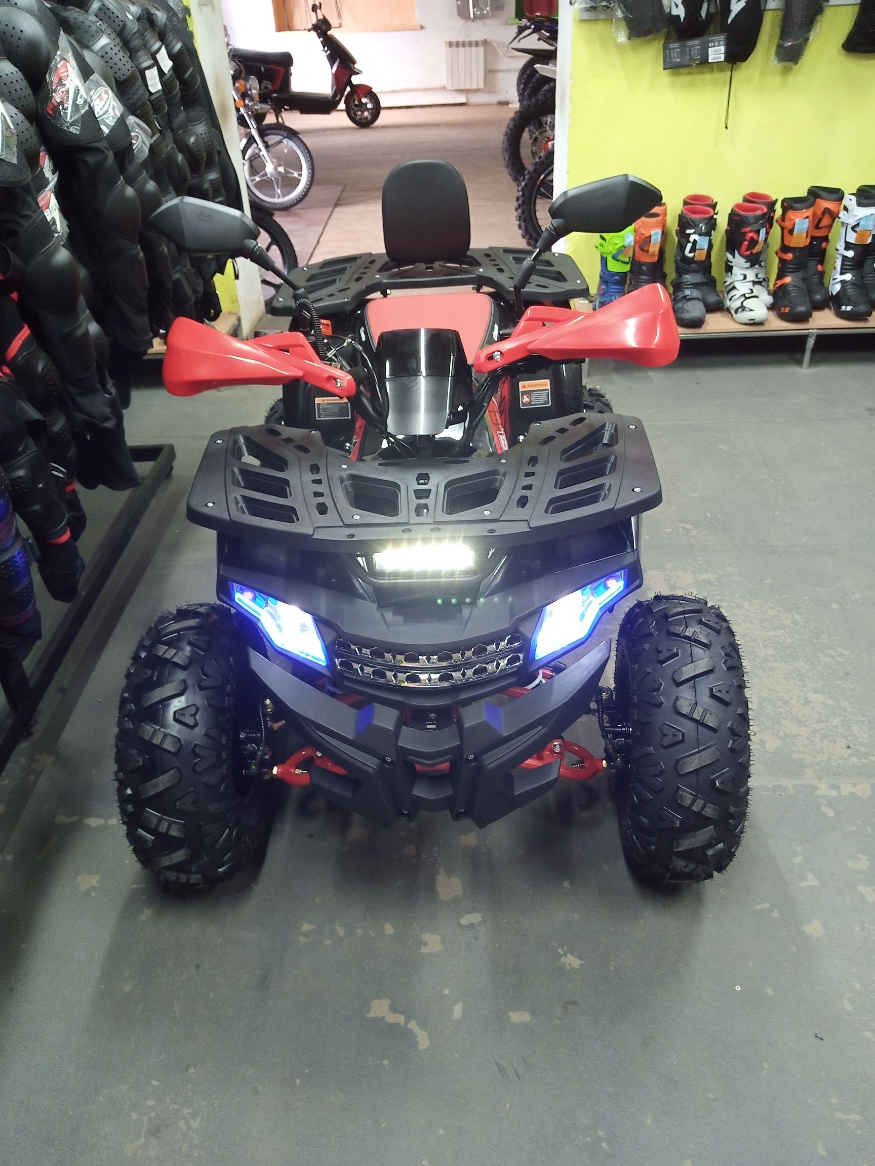 Комплект запчастей ATV HAMMER -150 (черно-красный)