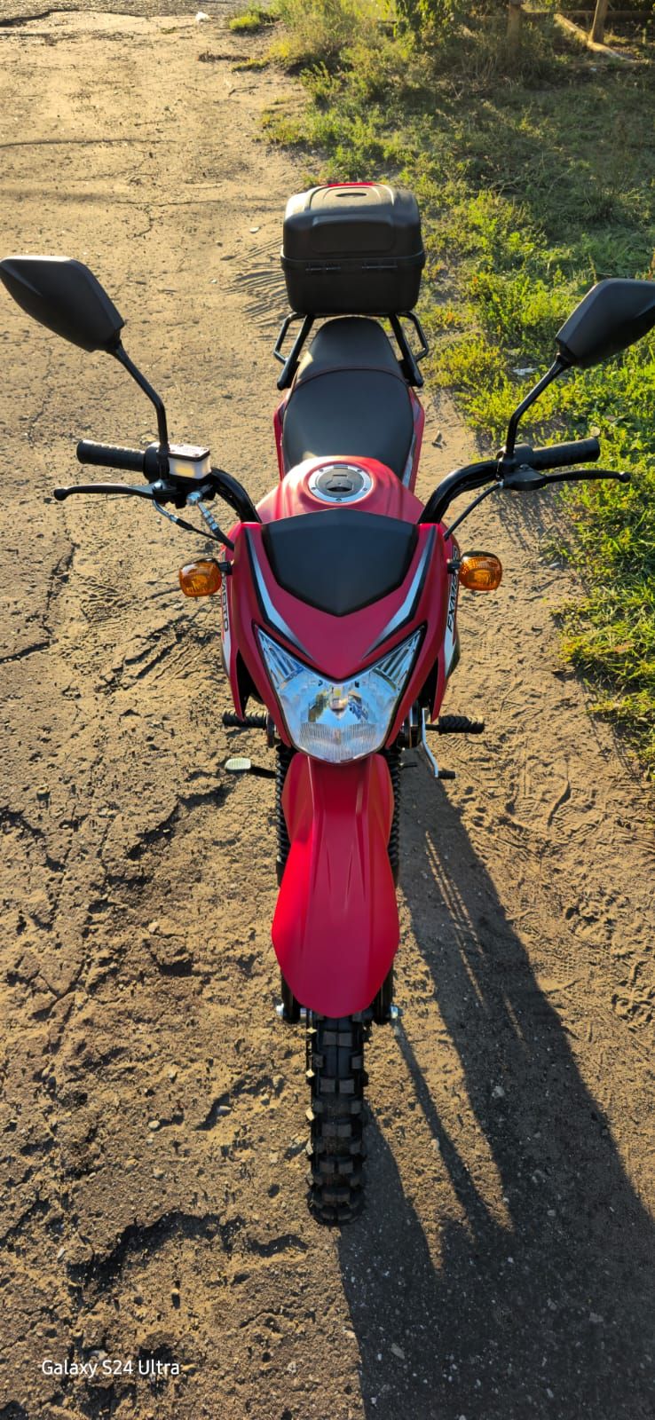 Мопед FX STORM OFF ROAD  (матово-красный)
