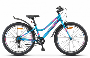 24" Велосипед Navigator 420 V  13 рама алюм.(бел/черн/красн)