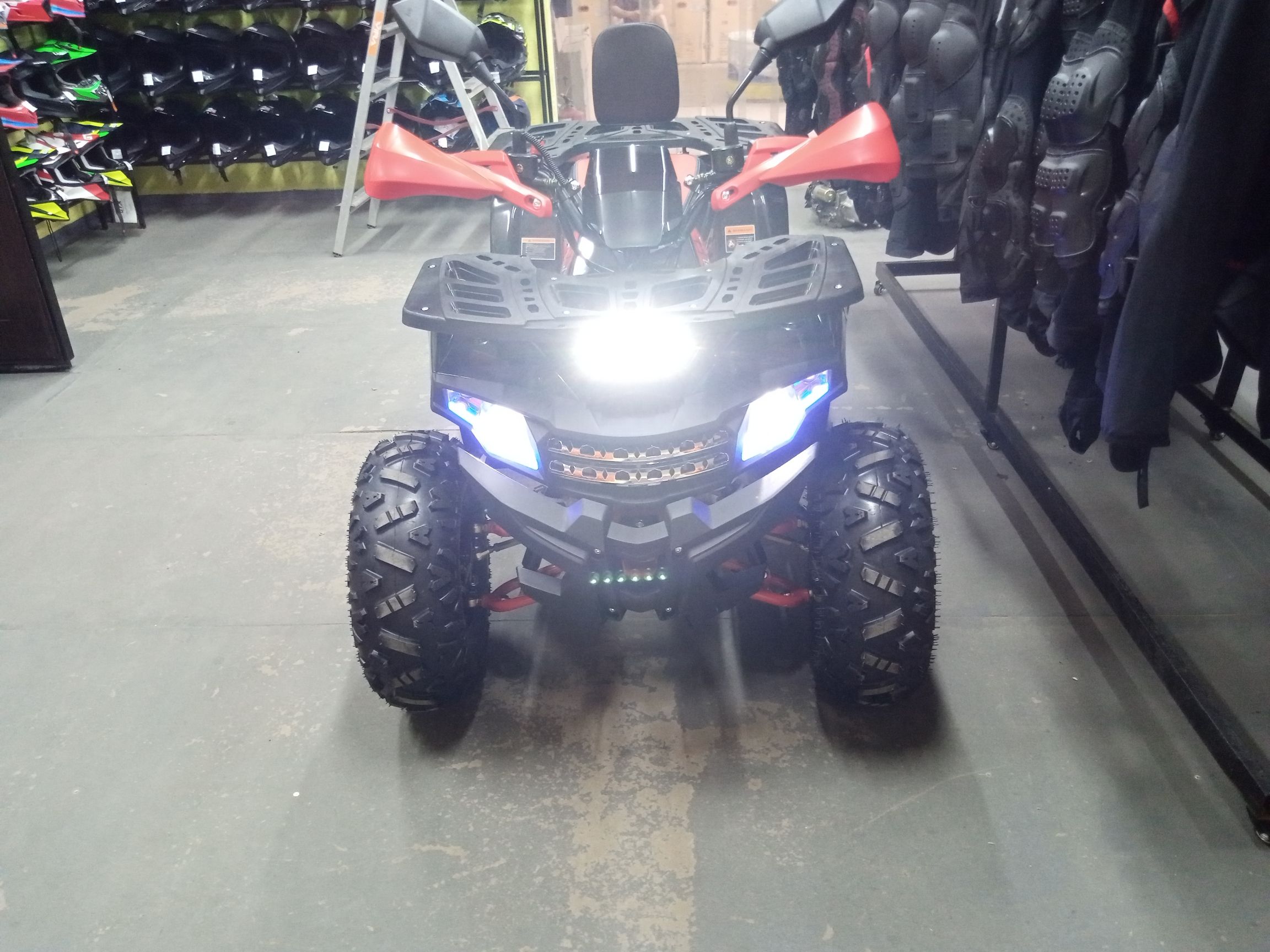 Комплект запчастей ATV HAMMER -125 (черно-красный)