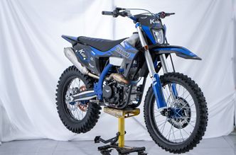 Мотоцикл кроссовый ZUUMAV K6H синий