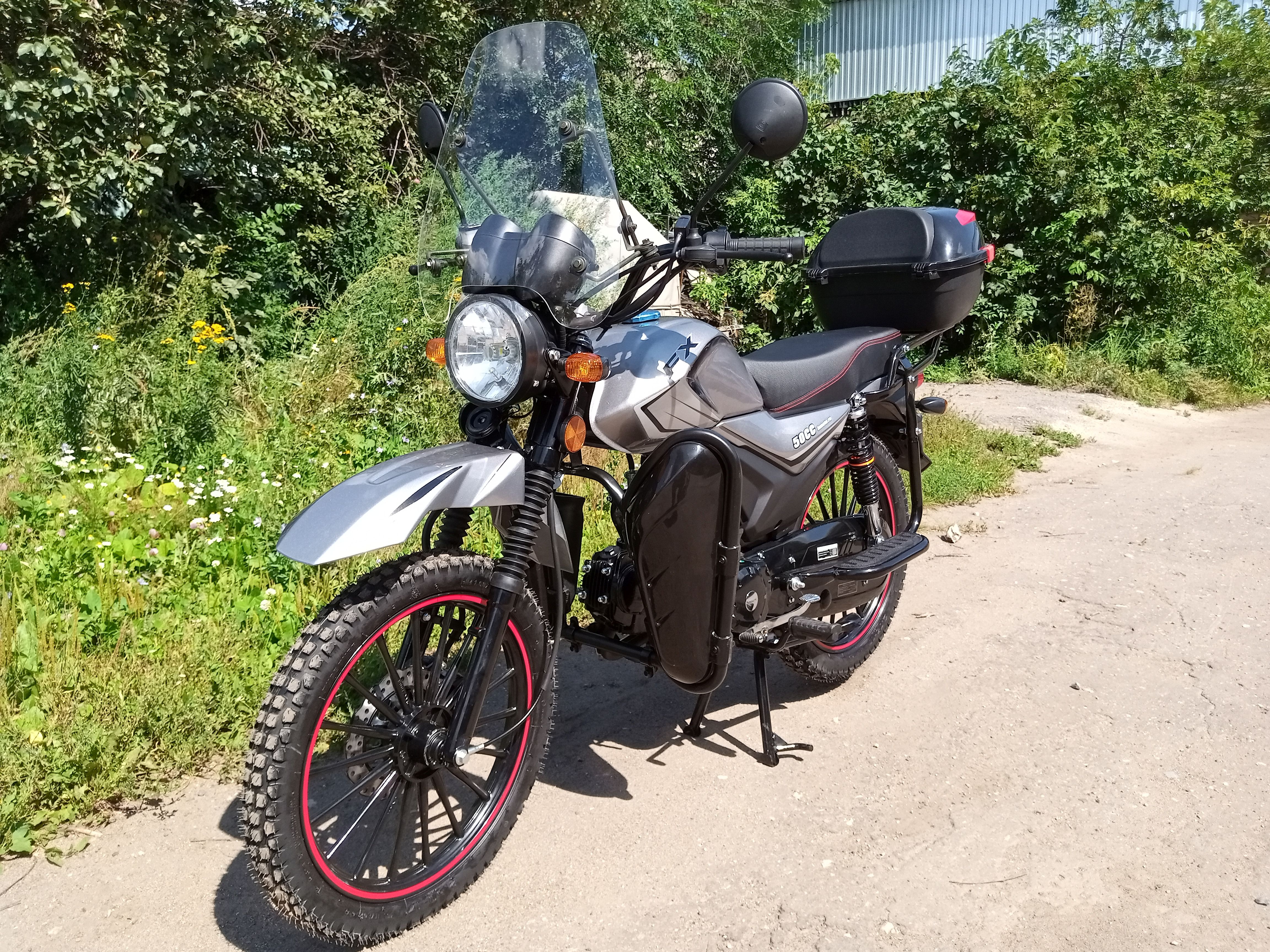 Мопед FX-50 OFF ROAD (серый)