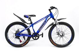 24MD600-1/Велосипед горный SHIFT 24" подростковый, взрослый, стальная рама, 7 скоростей, дисковы