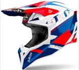 Шлем Airoh WRAAAP FEEL Blue/Red Glossy, L