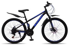 Велосипед  BLACKOUT 26" стальная рама,  21 скорость , переключатели FD-TZ30/RD-TZ50, ,шифтеры ST-EF-