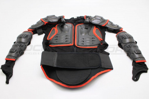Защита тела (черепаха) ROCKOT Lite (M, черный/красный)