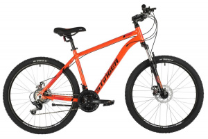 26"Велосипед STINGER  ELEMENT EVO оранжевый, алюминий, размер 18"