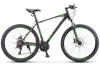 27.5" Велосипед Stels Navigator 720 MD 17 рама (черно-зеленый V010