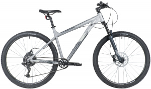 27.5"Велосипед STINGER  PYTHON EVO серый, алюминий, размер 18"