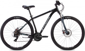 29"Велосипед STINGER ELEMENT STD черный, алюминий, размер 22"