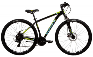 29"Велосипед STINGER  ELEMENT EVO черный, алюминий, размер 22"