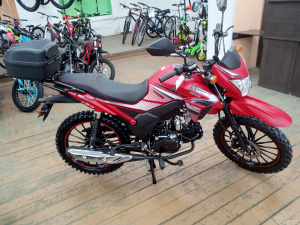 Мопед FX STORM OFF ROAD  (матово-красный)