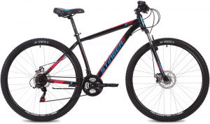 29"Велосипед STINGER  ELEMENT STD черный, алюминий, размер 18", MICROSHIFT