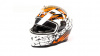 Шлем мото интеграл GTX 578 (L) #6 WHITE/FLUO ORANGE RED BLACK