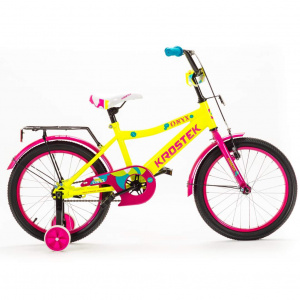 18"Велосипед 18" KROSTEK ONYX BOY (500107) (желтый)