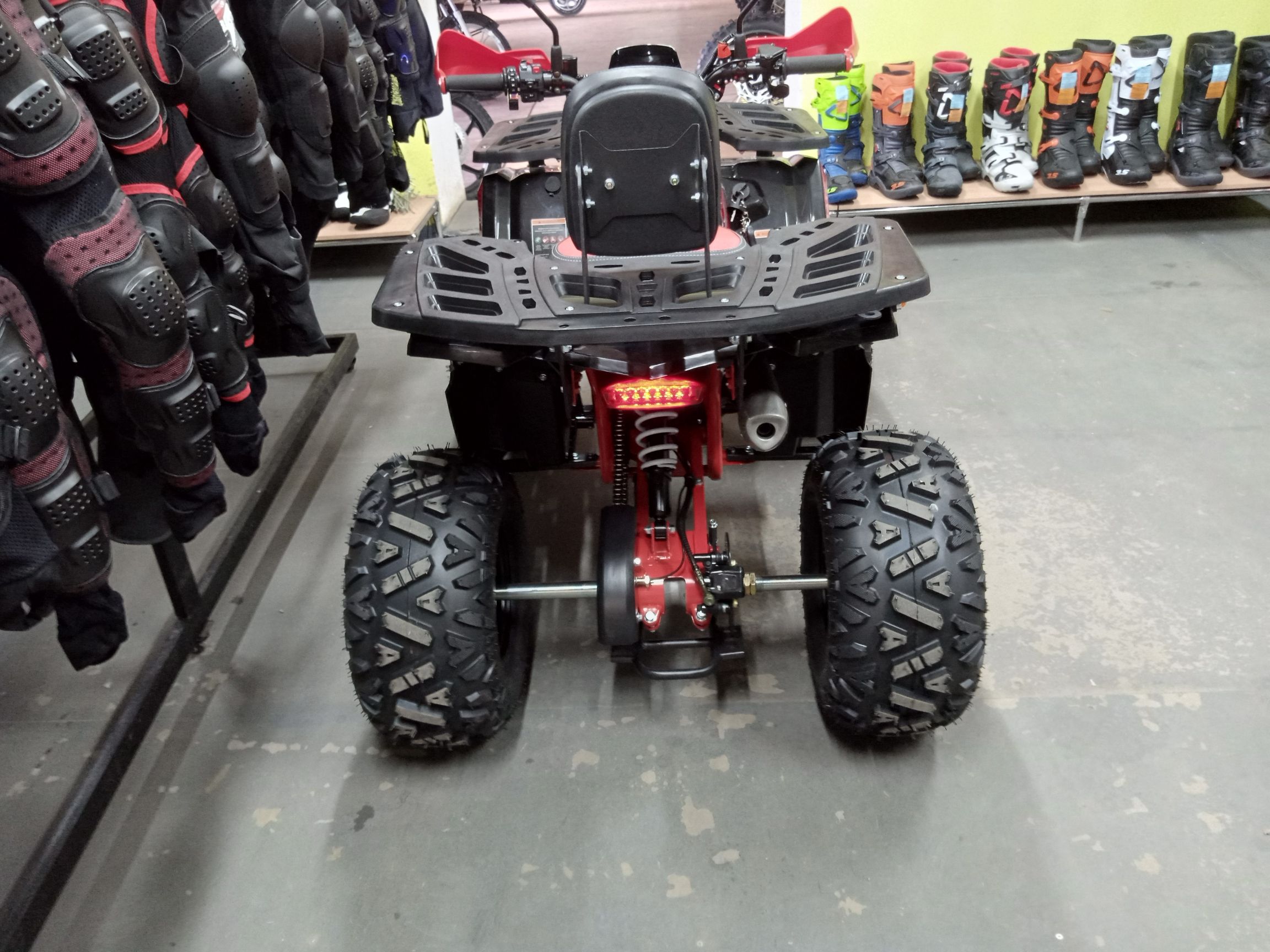 Комплект запчастей ATV HAMMER -125 (черно-красный)